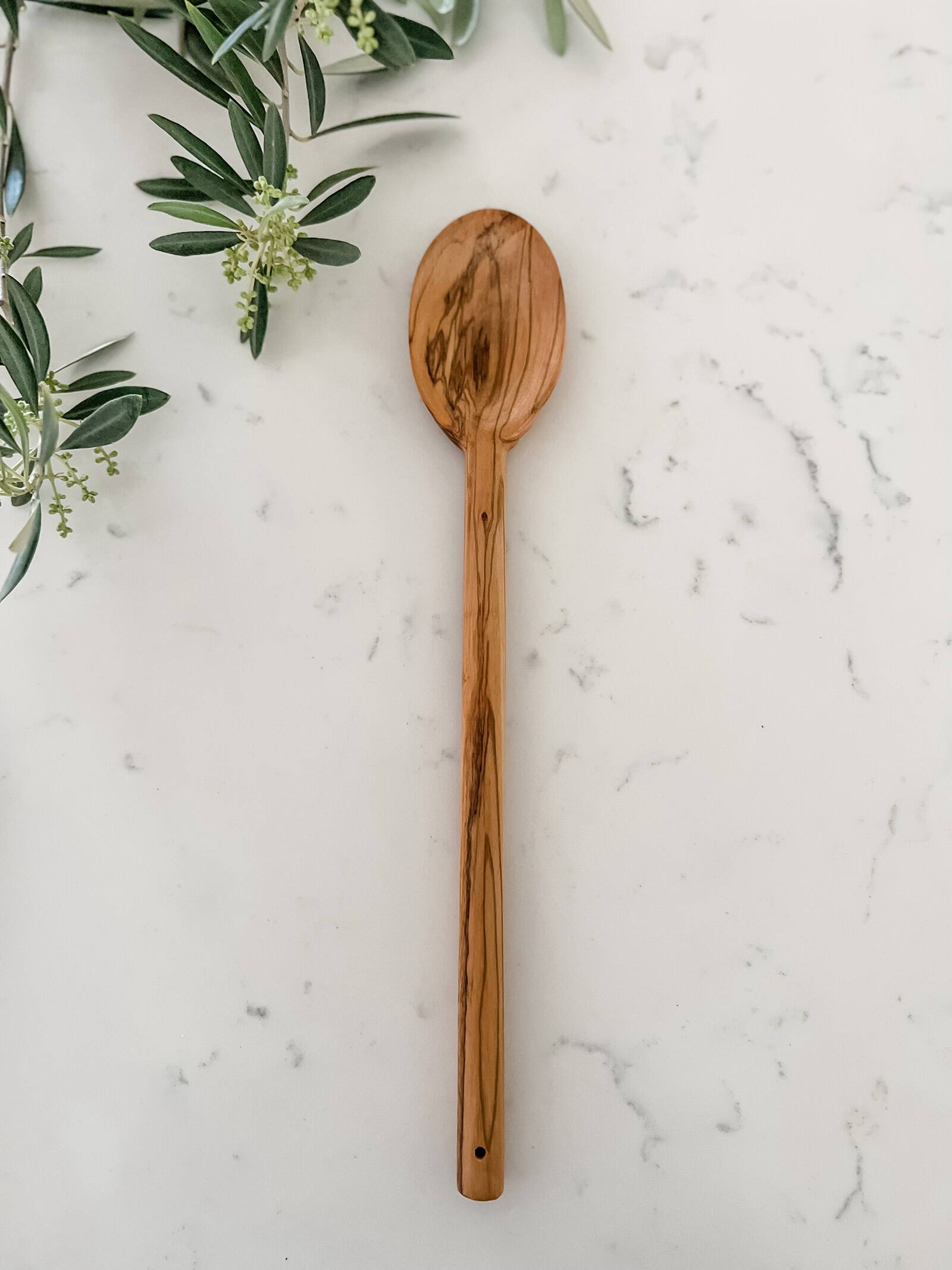 Alt View 1. Kuchenprofi - Cilio Toscana Olivewood Stirring Spoon - Brown.