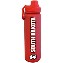 The Fanatic Group - South Dakota Coyotes 24oz. Stainless Sport Bottle - Red