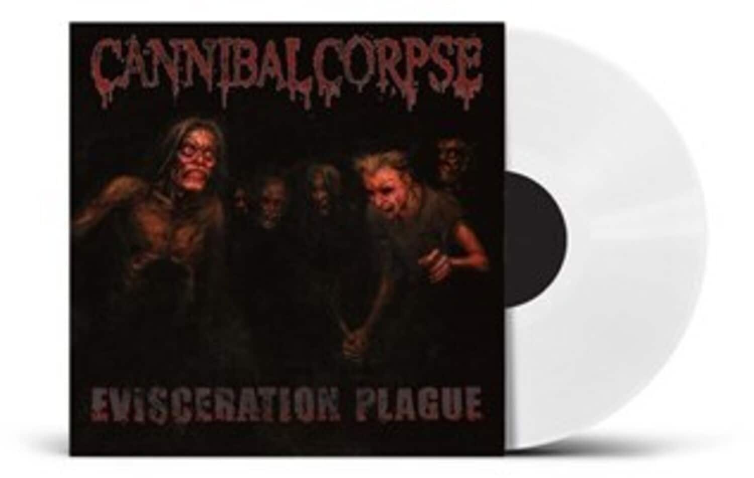 Cannibal Corpse - Evisceration Plague - UK Exclusive White Vinyl   - VINYL LP price history on PriceWatchPro
