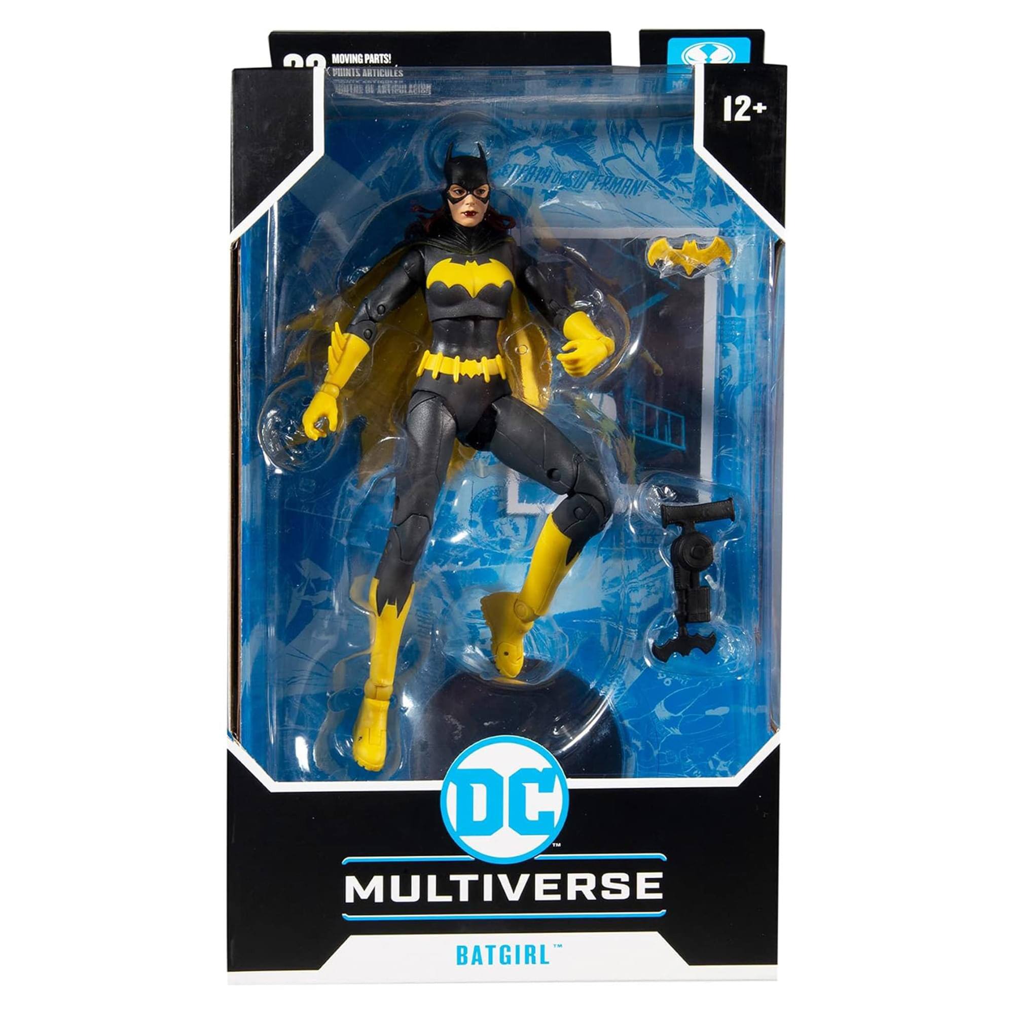DC Multiverse Batgirl  
12+  
Moving Parts!  
No Moving Parts