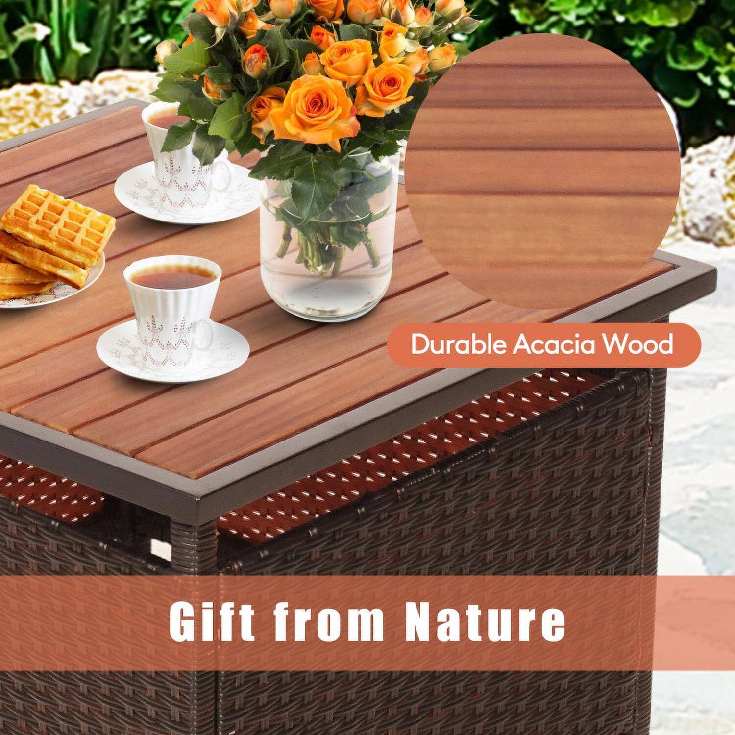 Durable Acacia Wood  
Gift from Nature