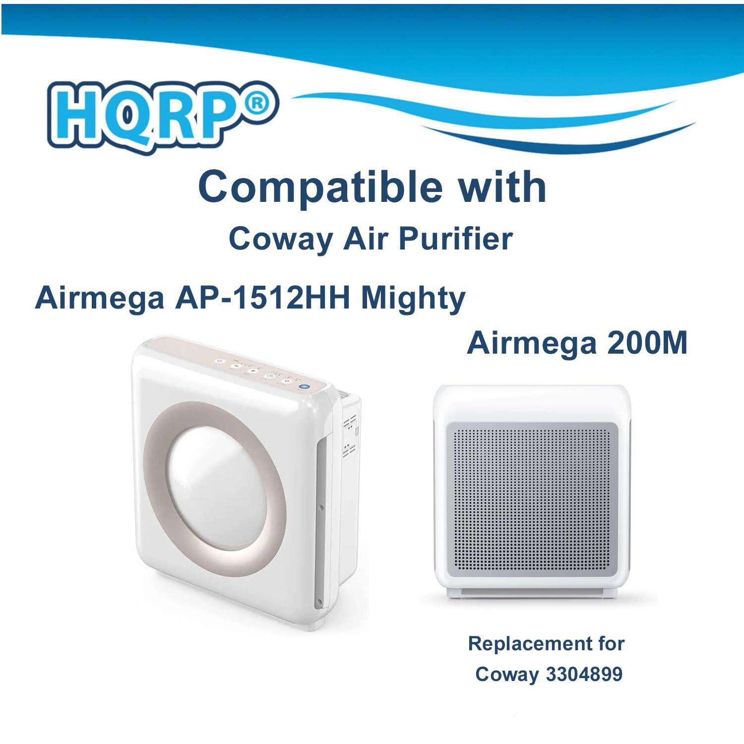 HQRP Compatible with Coway Air Purifier Airmega AP-1512HH Mighty Airmega 200M Replacement for Coway 3304899
