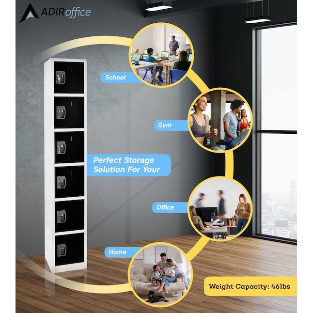 ADIRoffice Perfect Storage Solution For Your Office Home School Gym Weight Capacity: 46lbs
