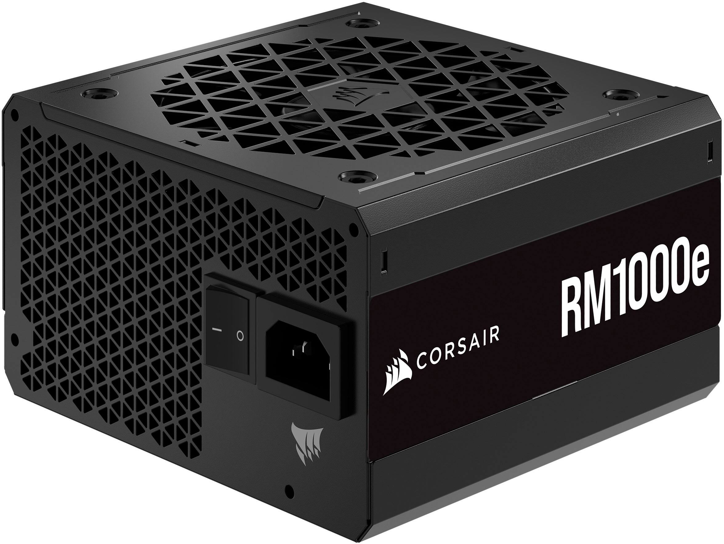 The text on the image reads "RM1000e CORSAIR."