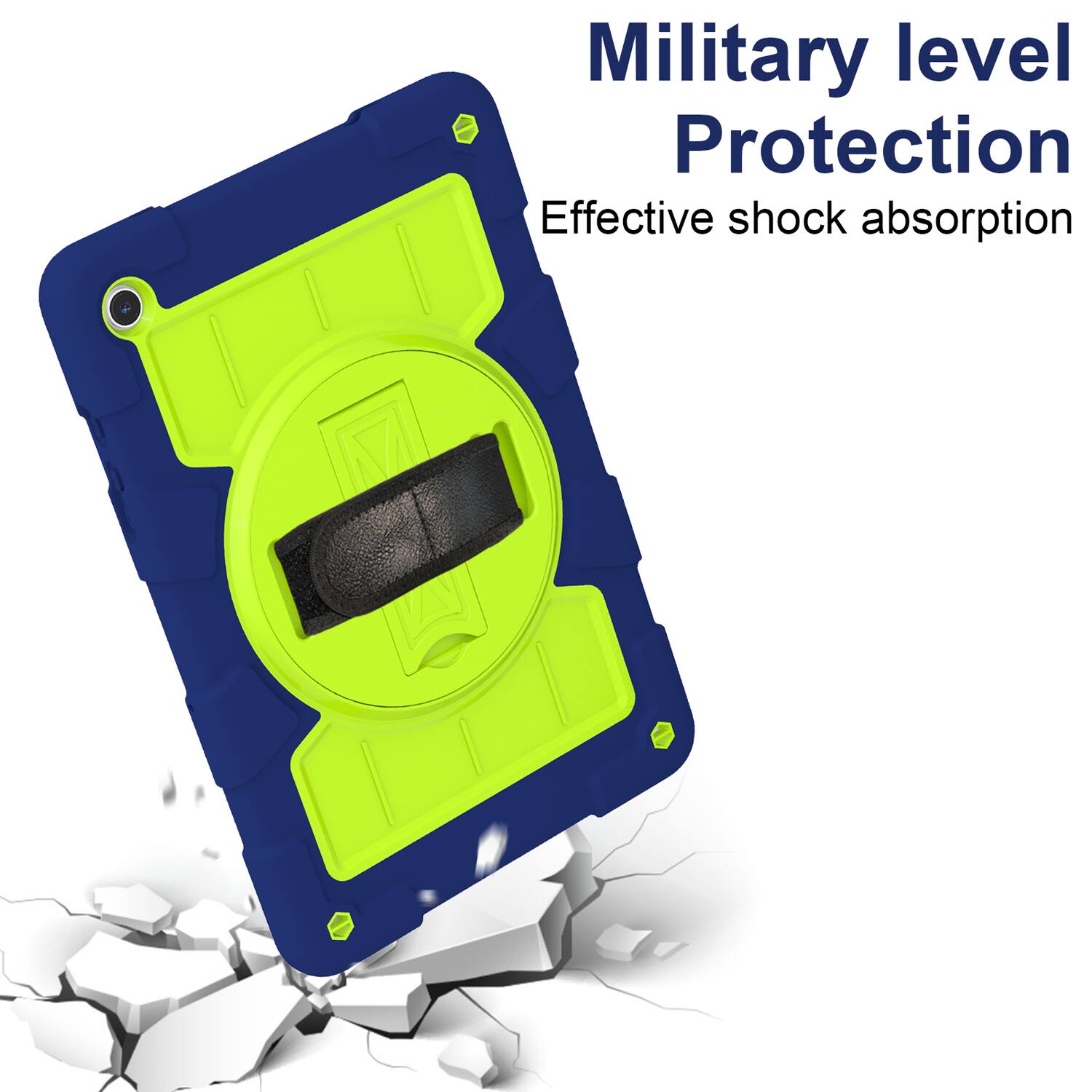Military level Protection  
Effective shock absorption