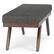Alt View Zoom 22. Simpli Home - Chanelle Mid Century Ottoman Bench - Dark Gray.