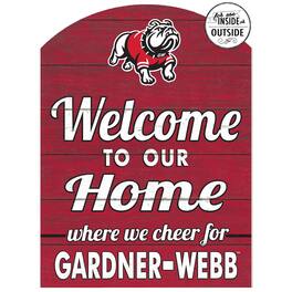 Jardine - Gardner-Webb Bulldogs 16'' x 22'' Marquee Sign - Red