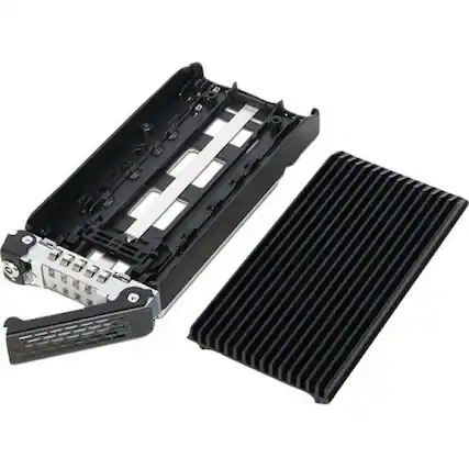 Front. Icy Dock - Icy Dock ToughArmor MB720TK-B Drive Enclosure M.2 Internal - 1 x SSD Supported - 1 x Total Bay - Metal.