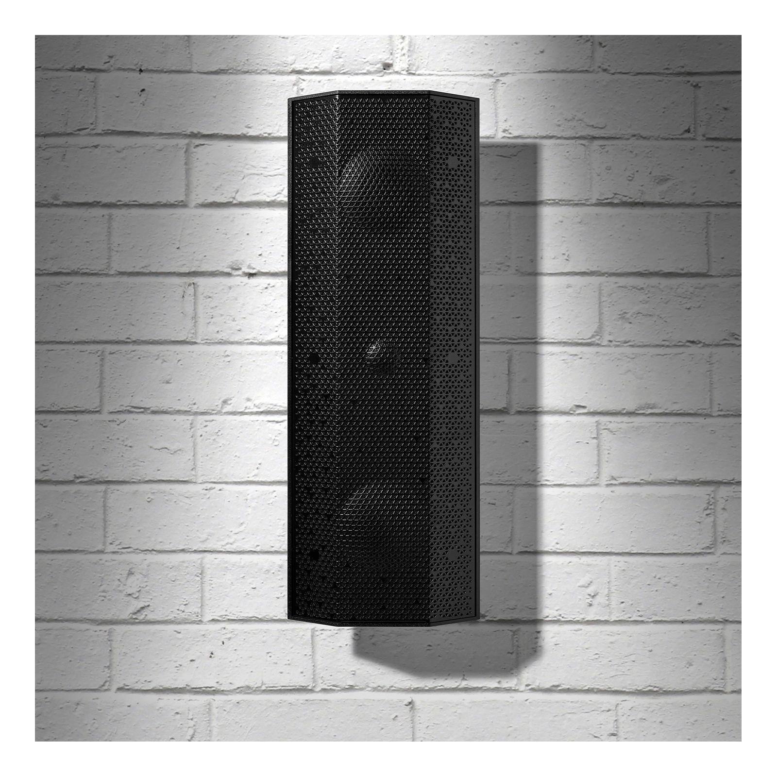 Alt View 1. Lithe Audio - IO1 Indoor & Outdoor Passive Speaker (Single) - Black.