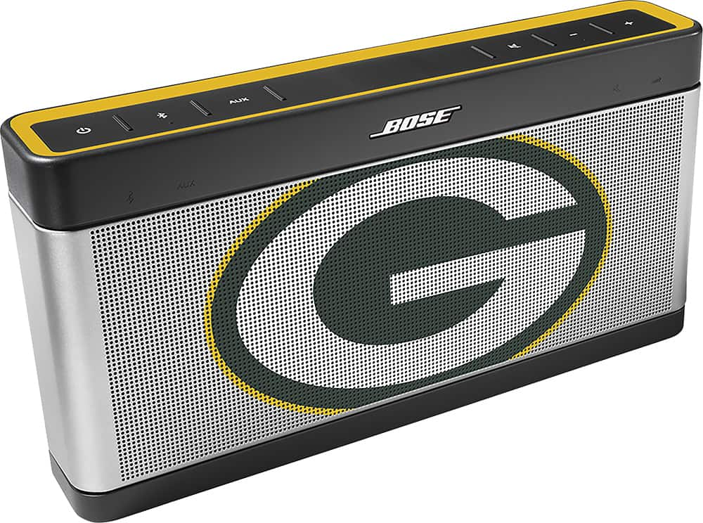 Bose SoundLink Bluetooth Speaker III Packers Silver Best Buy