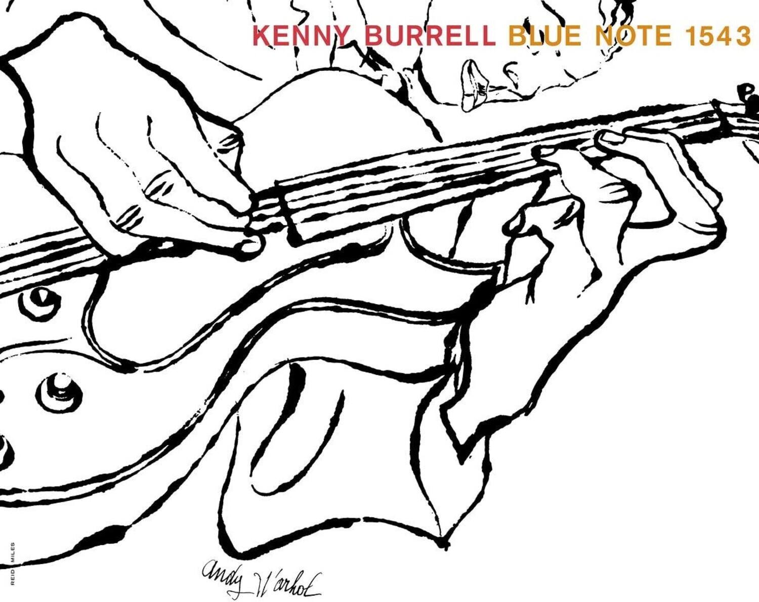 KENNY BURRELL  
BLUE NOTE 1543  
Andy Warhol