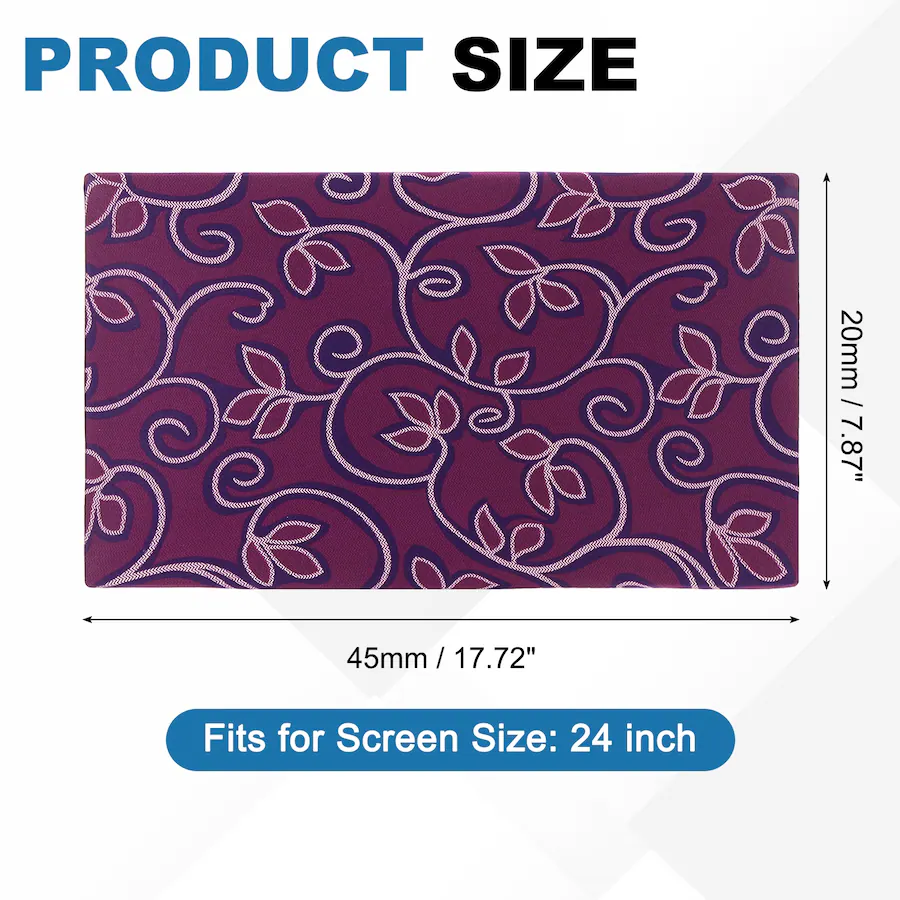 Unique Bargains Monitor Dust Cover Anti Static Dustproof Protective ...