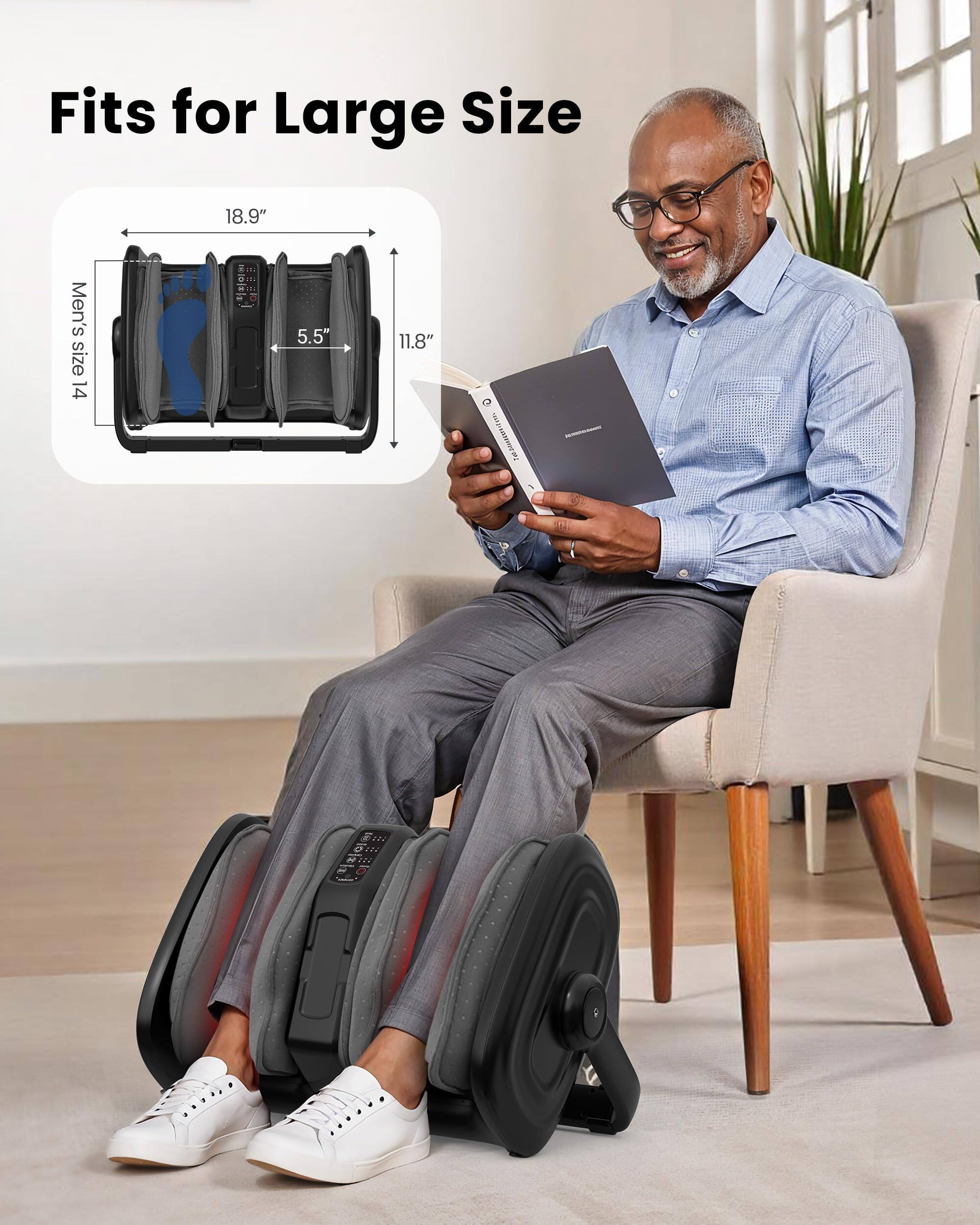 Fits for Large Size

Men's size 14

18.9" x 5.5" x 11.8"