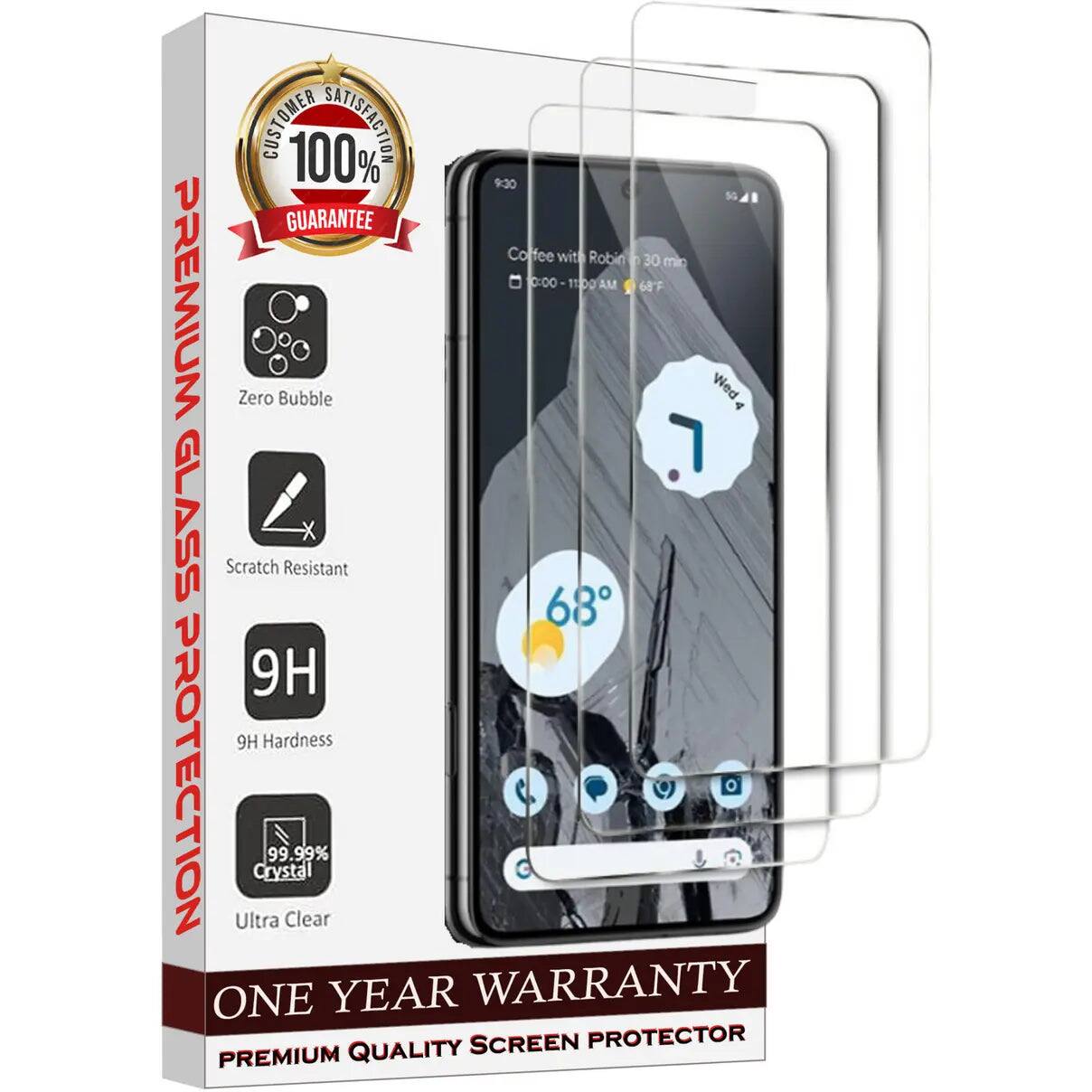 CUSTOMER 100% SATISFACTION GUARANTEE  
9:30 AM - 11:00 AM  
Coffee with Robin  
30 min  
68°F  
PREMIUM GLASS PROTECTION  
Zero Bubble  
Scratch Resistant  
9H Hardness  
99.99% Crystal  
ONE YEAR WARRANTY  
PREMIUM QUALITY SCREEN PROTECTOR