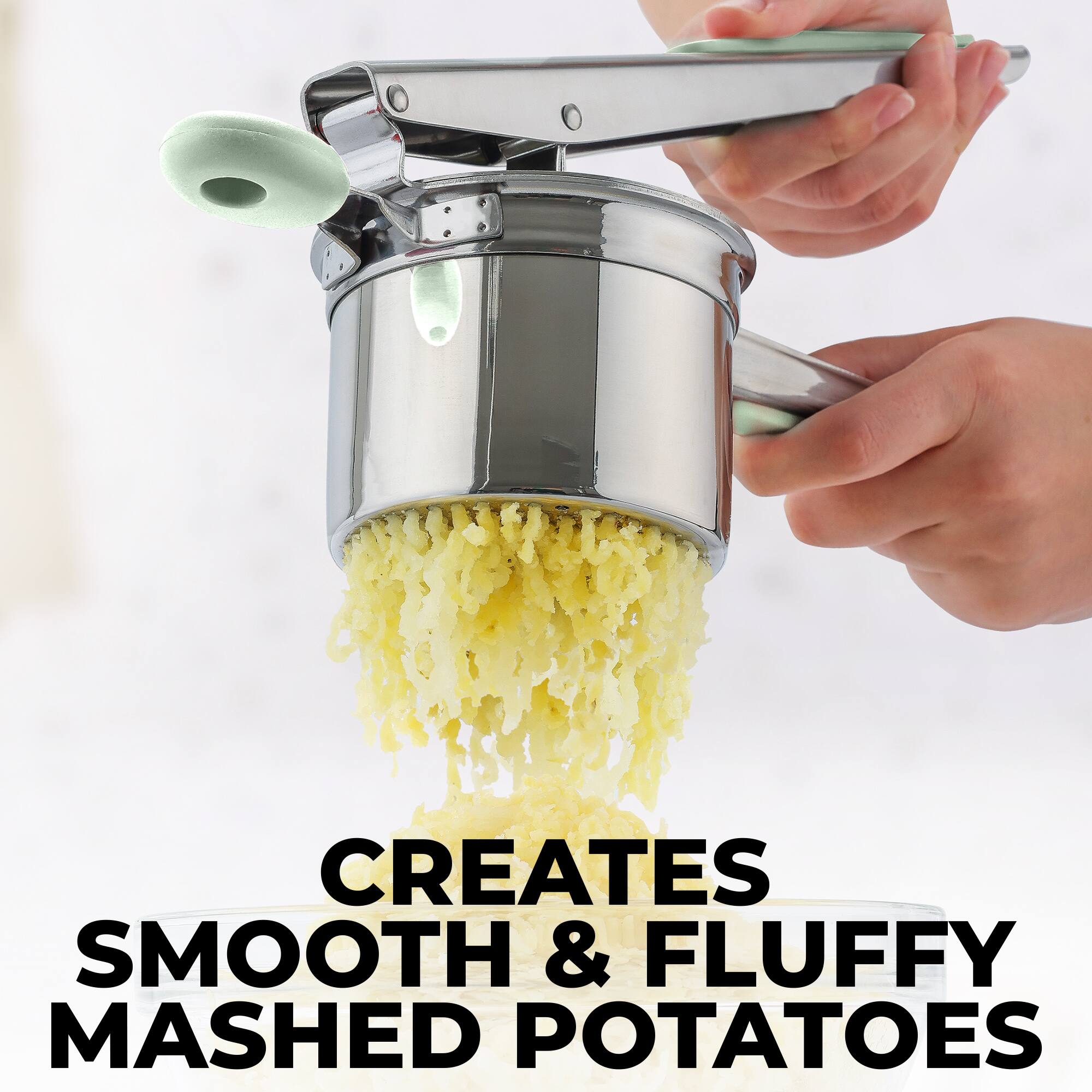 This is a cooking tip for making smooth and fluffy mashed potatoes.