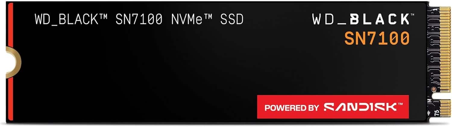 Western Digital WD_BLACK SN7100 M.2 2280 500GB PCI Express 4.0 x4