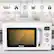 - 360 degree uniform heating
- 5 microwave power level
- Selector switch
- 0.9Cu.Ft capacity
- Flexible time control
- Child lock
- COSTWAY