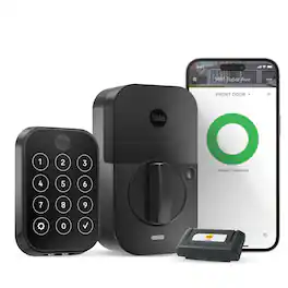 Yale - Assure Lock 2 with Wi-Fi, Touchscreen Smart Electronic Door Lock with Keyless Entry and Remote Access - Black Suede