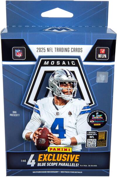 2025 panini mosaic nfl fooball booster box 2025 Panini Mosaic Football Blaster Box