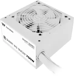 Thermaltake - Smart W3 700W 80Plus Certified ATX v3.1 Spec Power Supply - Snow - Front_Zoom