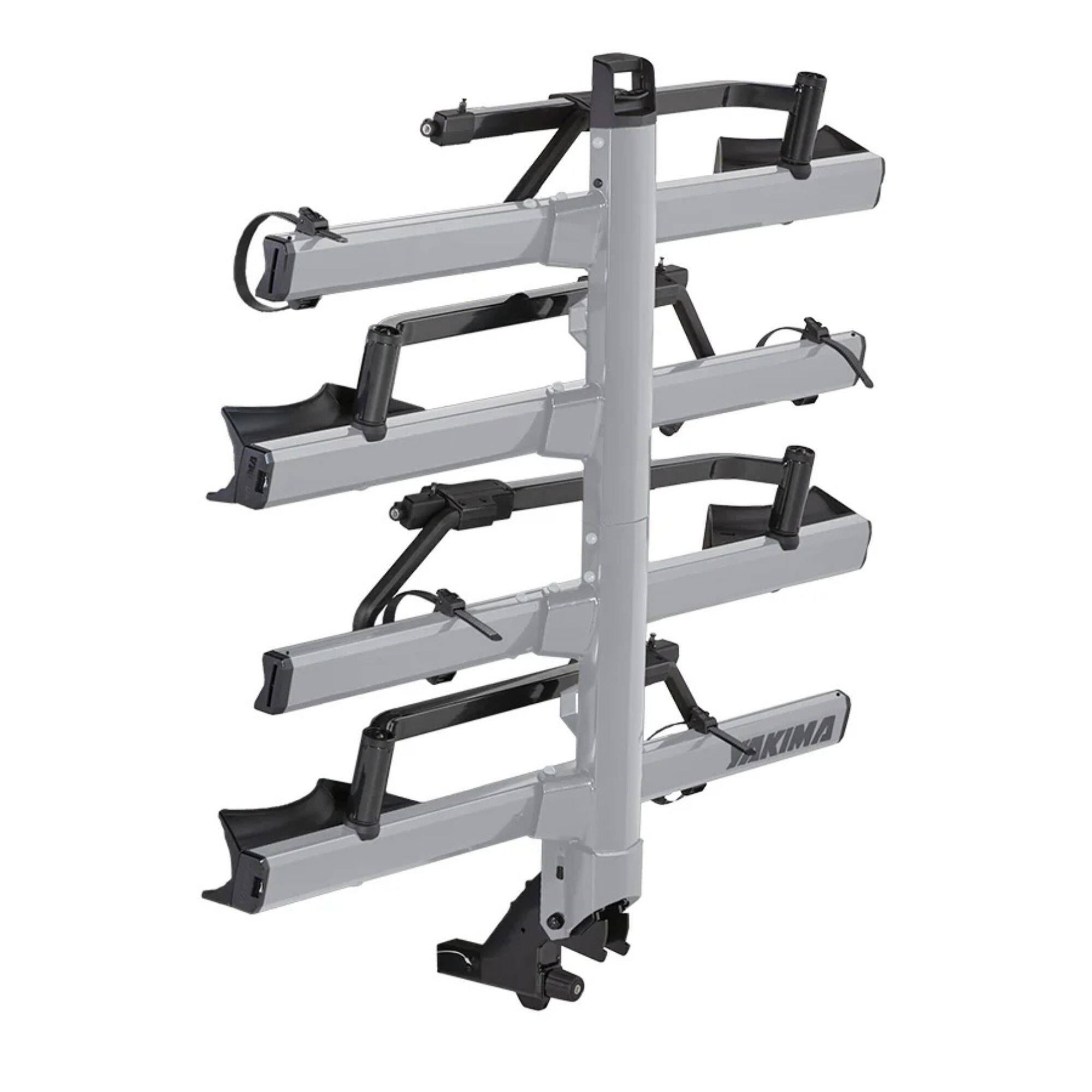 Alt View 6. Yakima - Yakima StageTwo 2" Premium Platform +2 Bike Tray Vehicle Hitch Add On, Slate - Slate.