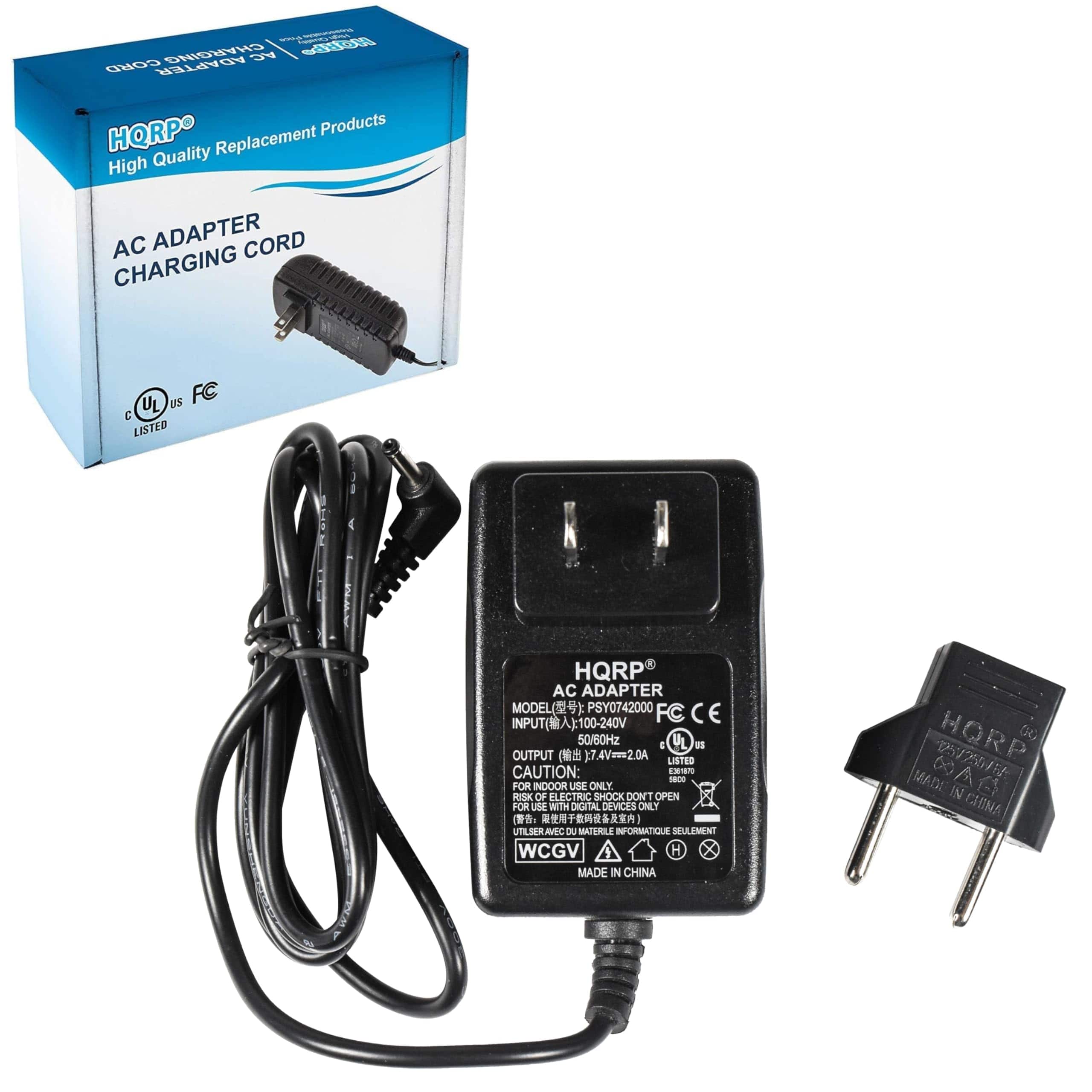 HQRP - AC Adapter for Canon PowerShot S2IS S3IS S5IS SX10IS Camera