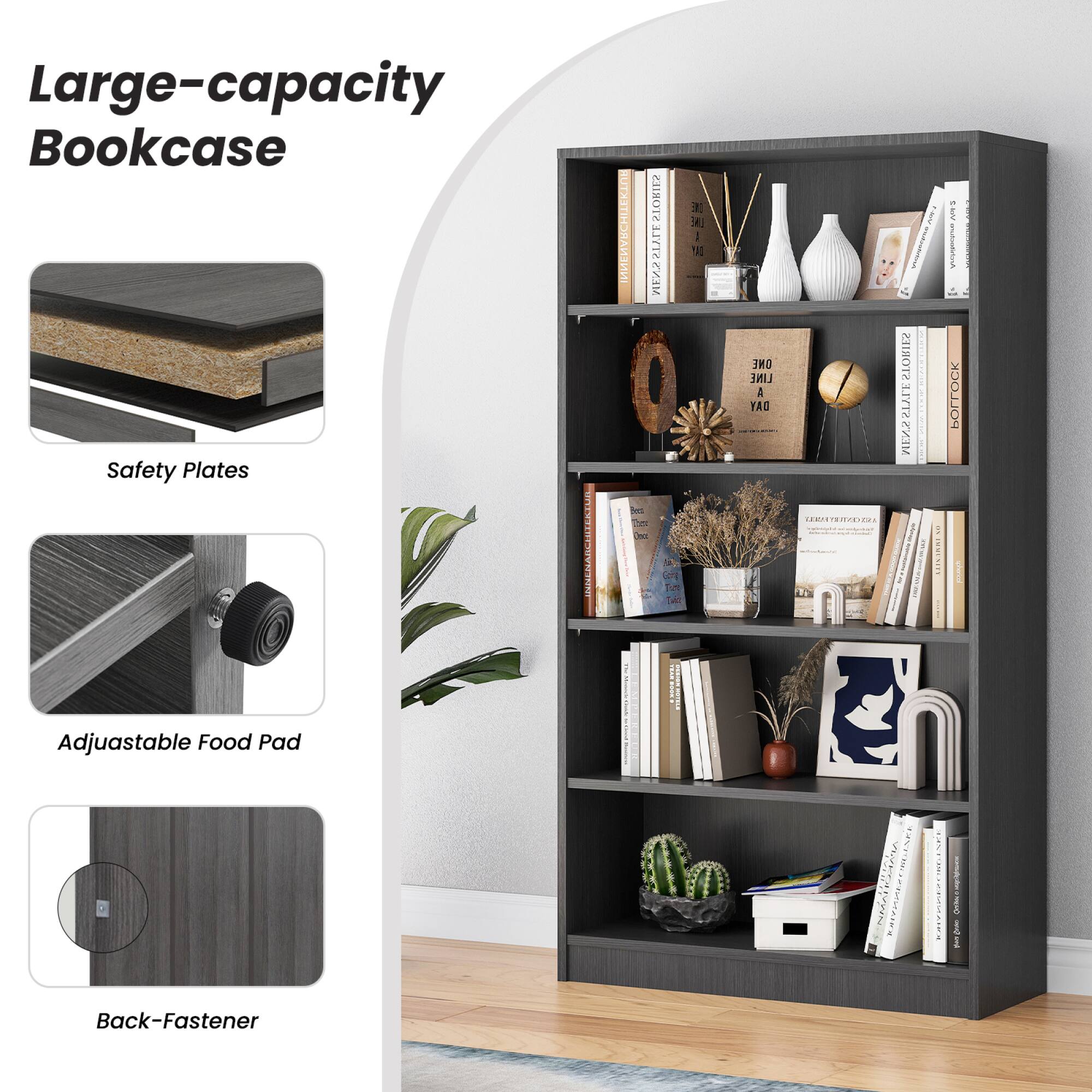 Large-capacity Bookcase

Safety Plates

Adjustable Food Pad

Back-Fastener
