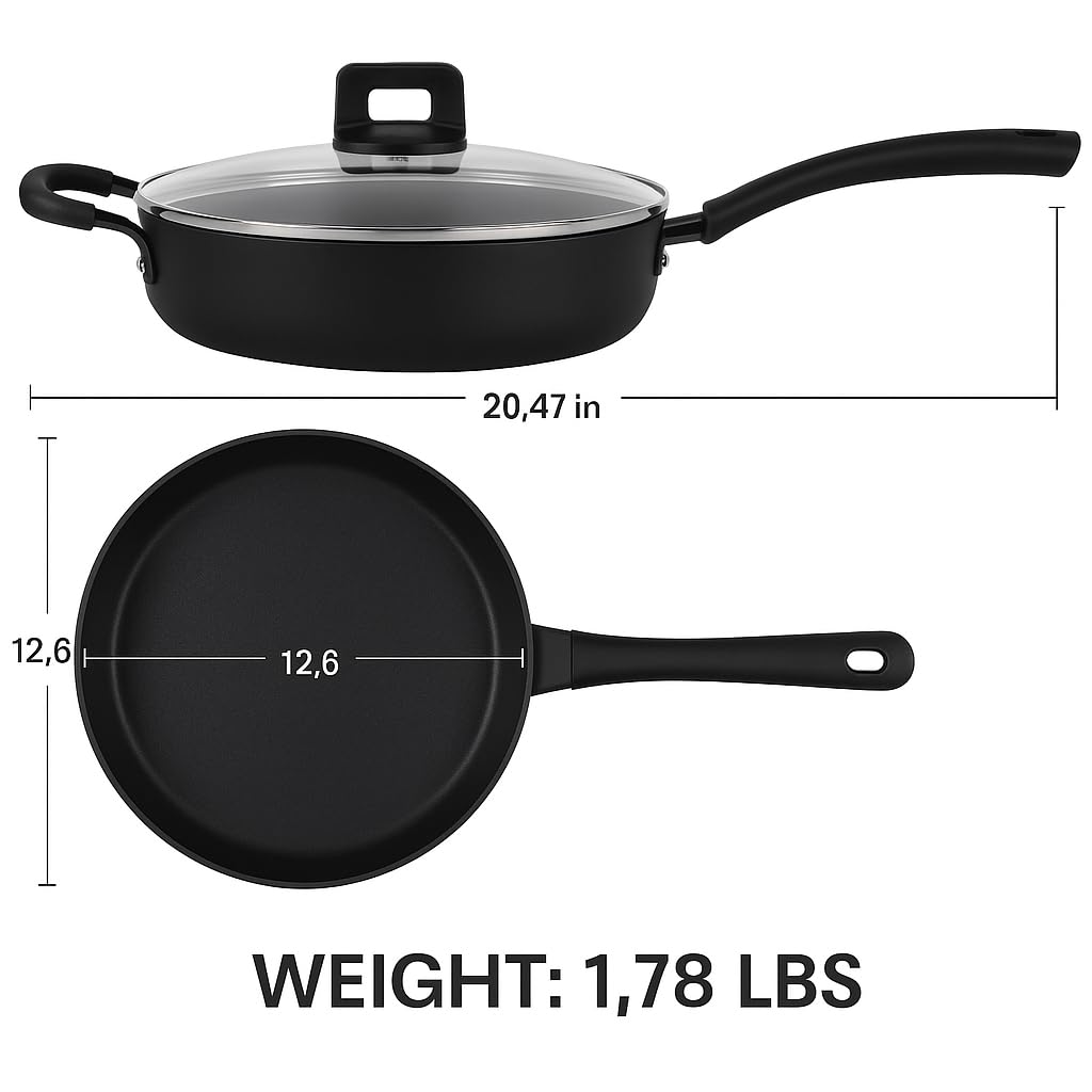 20.47 in  
12.6 in  
WEIGHT: 1.78 LBS
