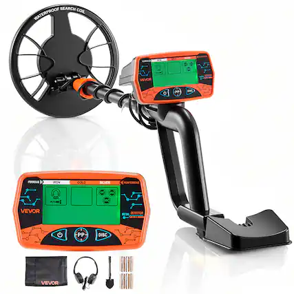 SEARCH COIL WATERPROOF
VEVOR METAL DETECTOR - APP E DISC
FERROUS - IRON - GOLD - SILVER - NONFERROUS
10C - 75C
A1m
VEVOR
