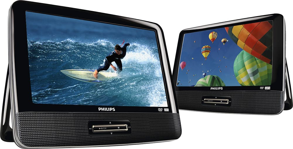 Customer Reviews Philips 9" Dual Widescreen TFTLCD Portable DVD