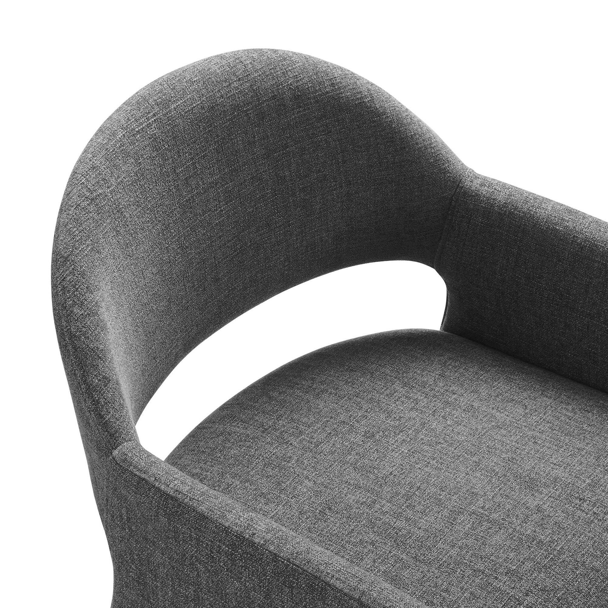 Alt View 5. Modway - Talia Dining Armchair - Charcoal.