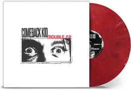 Comeback Kid - Trouble - Marbled White, Black & Transparent Red Colored Vinyl - VINYL LP
