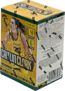 2024 Panini Caitlin Clark Basketball Blaster Box Metalized Parallels