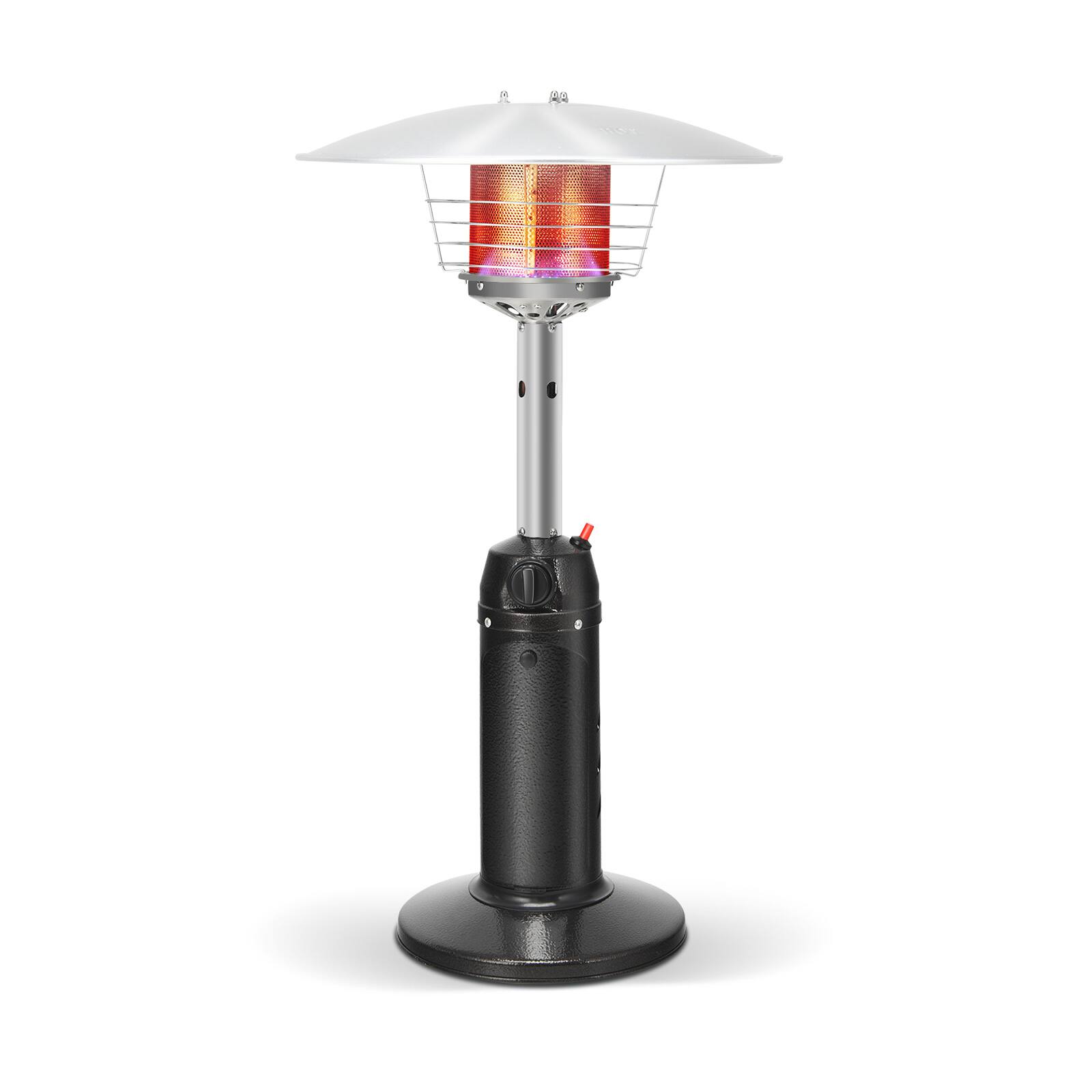 Alt View 9. Costway - Costway 13,000 BTU Patio Heater Portable Tabletop Propane Standing LP Gas Heater - Silver.