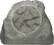 Front Standard. Russound - Single-Point Stereo Outdoor Rock Loudspeaker (Each) - Weathered Granite.