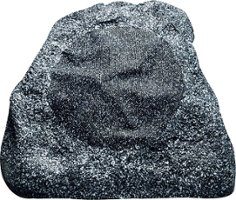 Russound - 2-Way Outdoor Rock Loudspeaker (Each) - Gray Granite - Front_Zoom