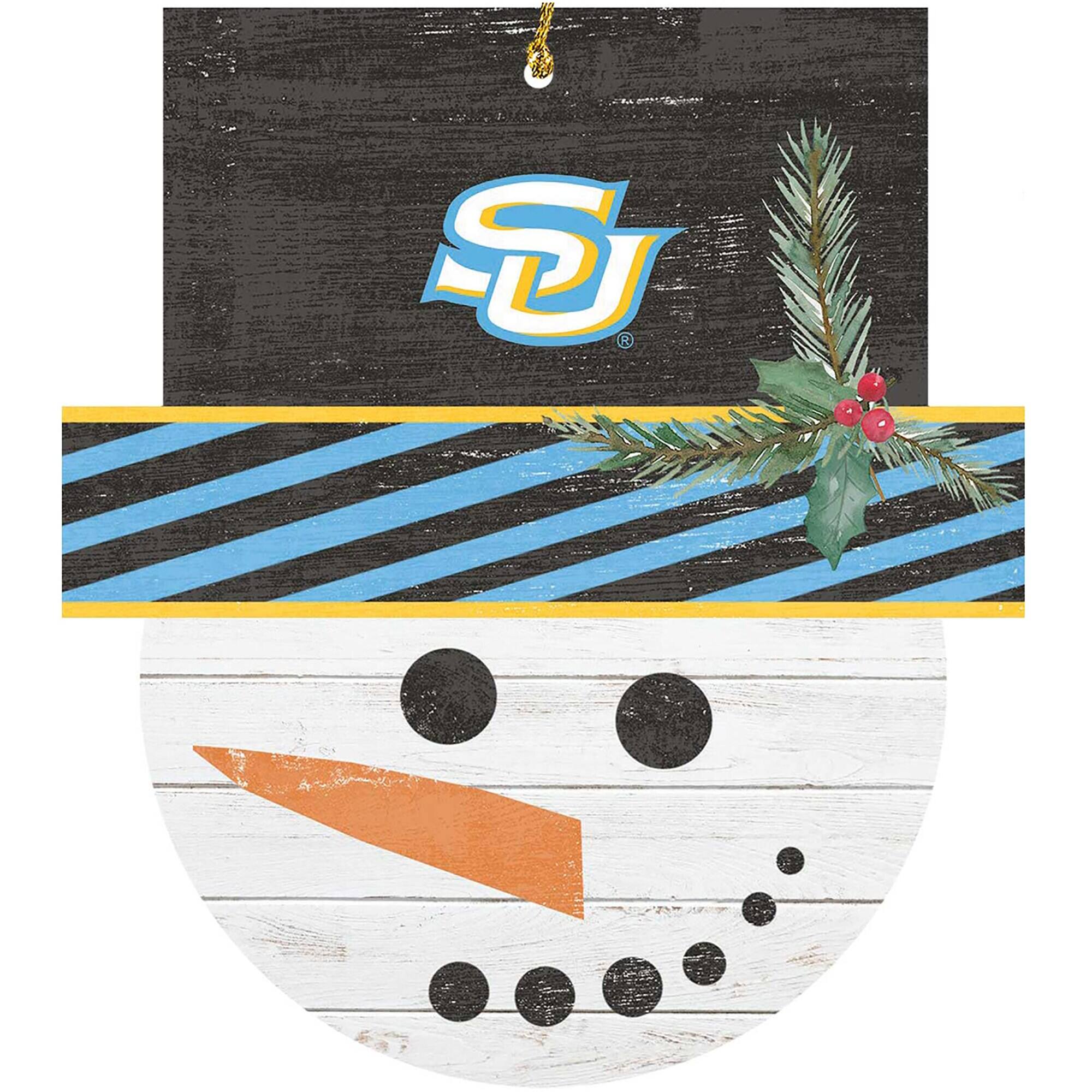 Alt View 3. Jardine - Southern University Jaguars Ornament Bundle - White.