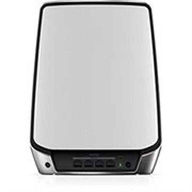 Alt View 2. NETGEAR - RBK853-100NAR RBK853 AX6000 Wireless Tri-Band Gigabit Mesh Wi-Fi System (3-Pack) - Refurbished Excellent - White.