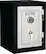 Angle Standard. Stack-On - Elite Executive Fire-Resistant Safe - Black/Silver.
