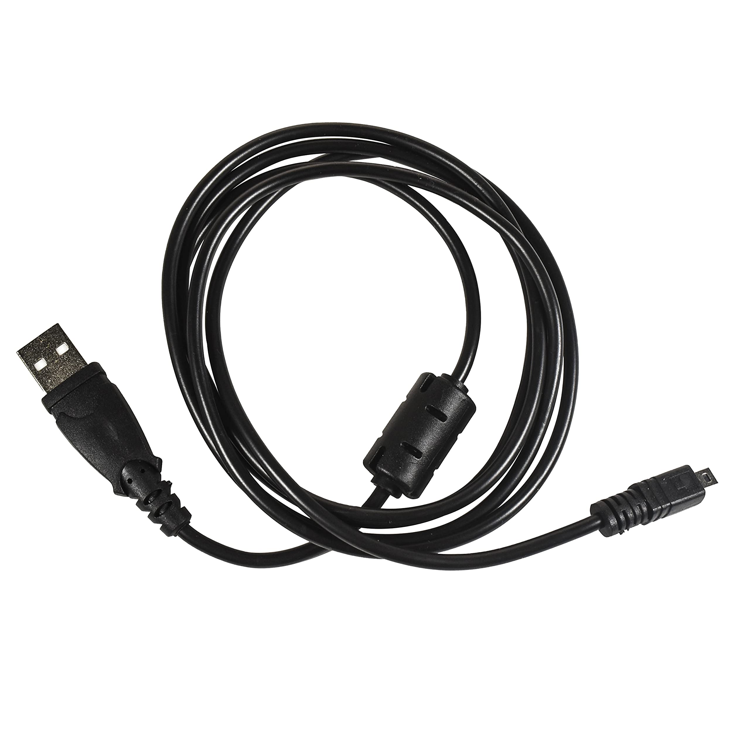 Alt View 2. HQRP - USB Data Transfer Cable for Sony Alpha A70 A100 A200 A300 A330 A350 A450 A850 A700 A900 DSLR DSC-W630 DSC-W650 Camera.