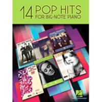 Hal Leonard - 14 Pop Hits: Big Note Songbook - Front_Zoom