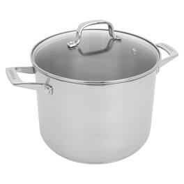 Henckels - 8.5-qt Pasta Pot with Lid and Strainers - Stainless Steel