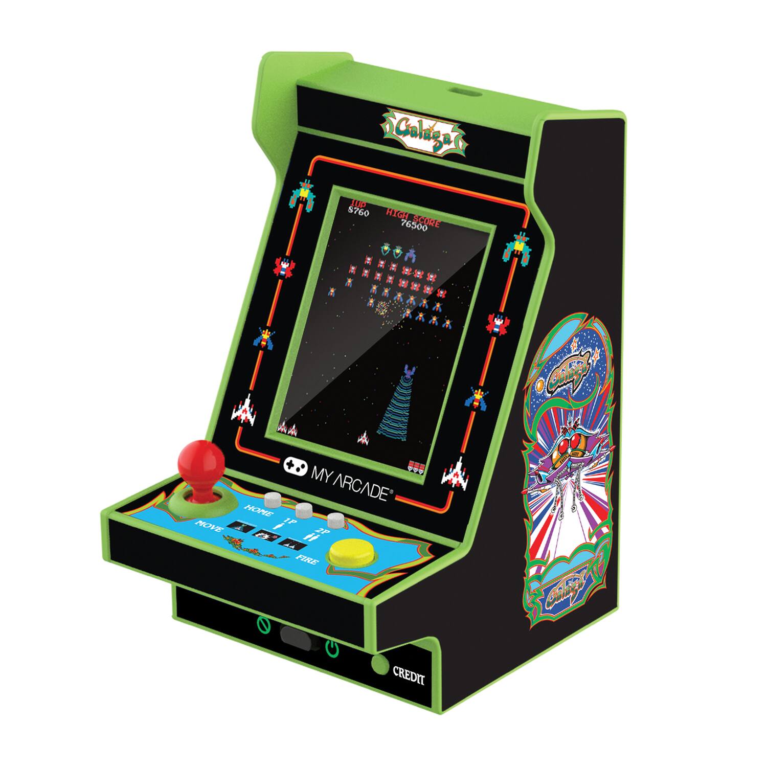 Galaga

HIGH SCORE 76500

Lives 5760

MY ARCADE

CREDIT