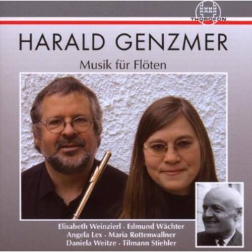 HARALD GENZMER  
Musik für Flöten  

Elisabeth Weinzierl  
Edmund Wächter  
Angela Lex  
Maria Rottenwallner  
Daniela Weitze  
Tilmann Stiehler