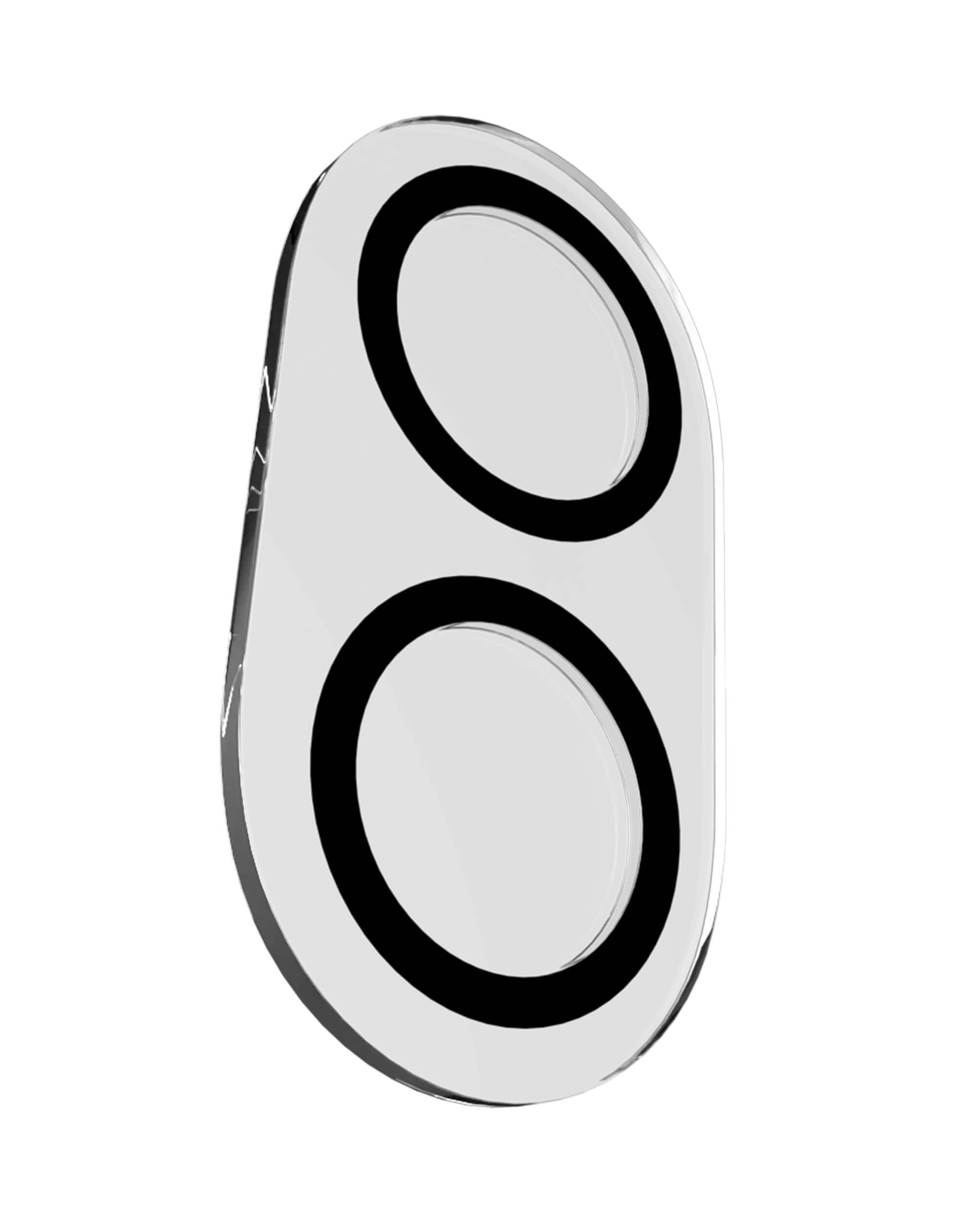 Alt View 4. Casper - Casper Camera Lens Protector Compatible For iPhone 17 / 16 / 16 Plus - Crystal Full Cover - Clear/Transparent.