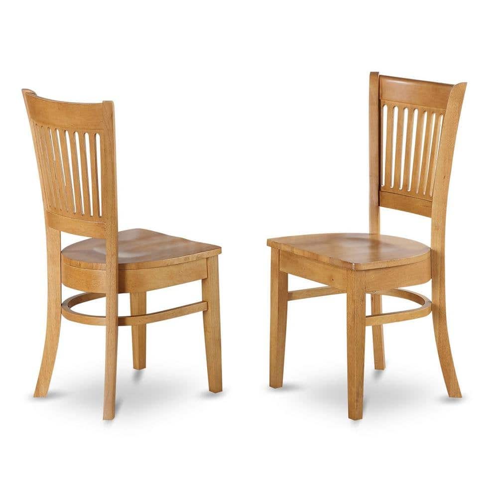 FurniFact - Dining Chairs Set of 2 - Oak
