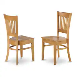 FurniFact - Dining Chairs Set of 2 - Oak