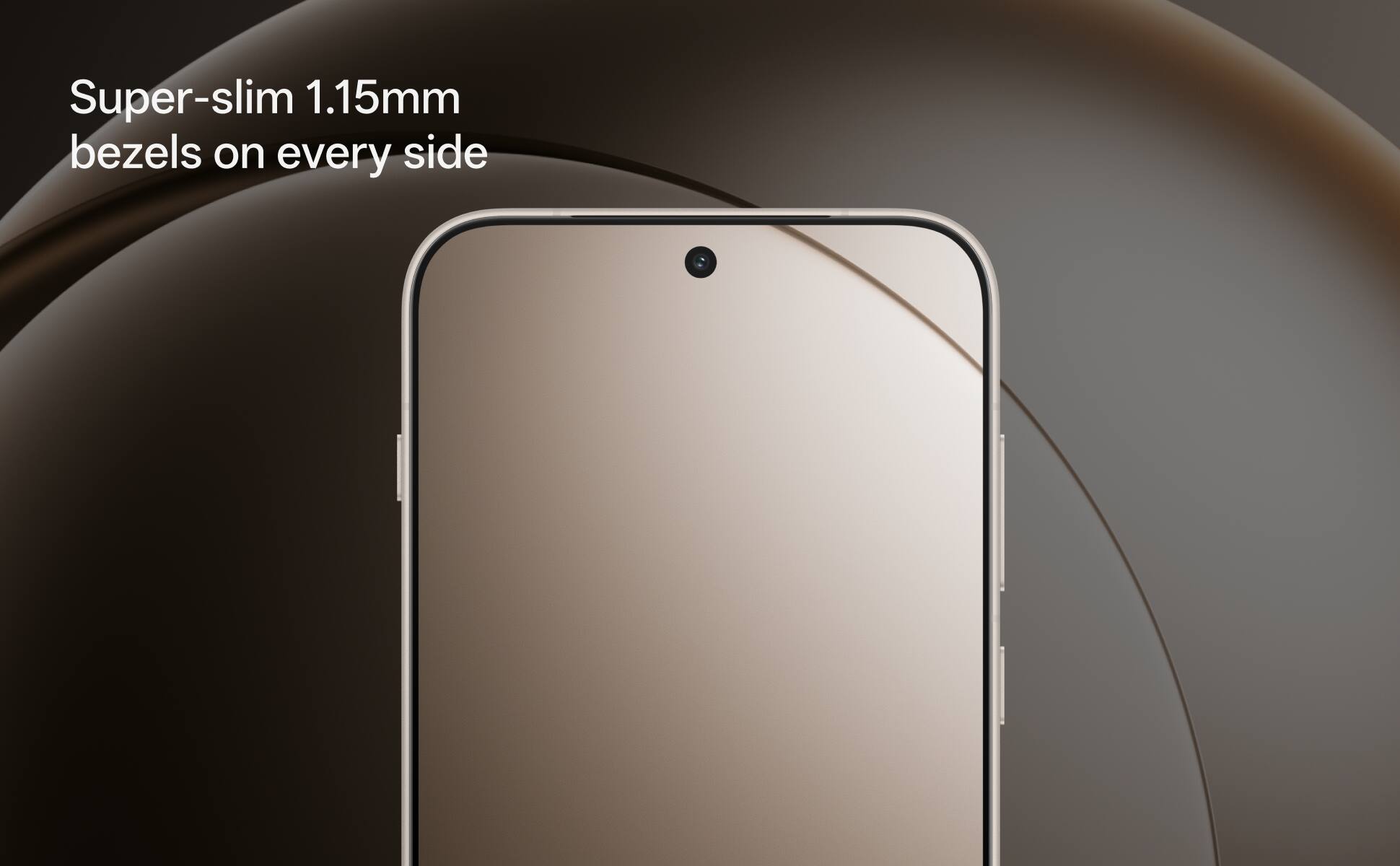 Super-slim 1.15mm bezels on every side