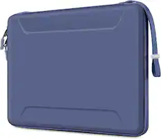 Front. Fintie - 13-14 Inch Sleeve Case for MacBook Neo 13'', MacBook Air 13.6'', MacBook Pro 14'', Shockproof EVA Carrying Laptop Bag - Indigo.