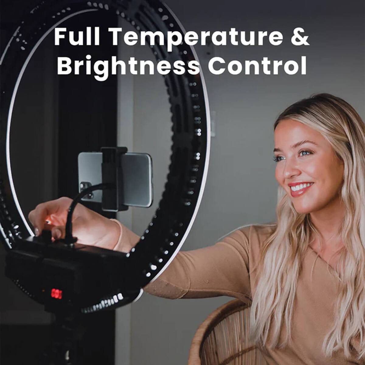 Full Temperature & Brightness Control